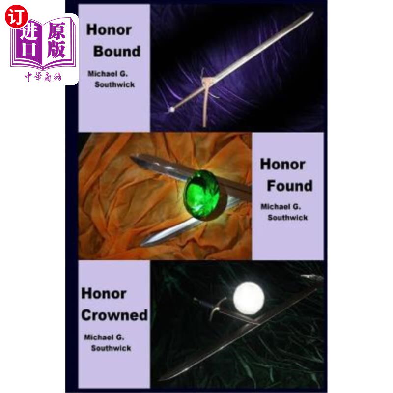 海外直订Honor Bound / Honor Found / Honor Crowned: The Spare Heir 荣誉绑定/荣誉发现/荣誉加冕:备用继承人