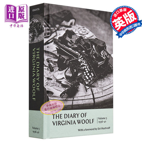 弗吉尼亚 伍尔夫日记 卷五 1936-1941年 英文原版 The Diary of Virginia Woolf Volume 5 现代女性主义的先锋【中商原版】