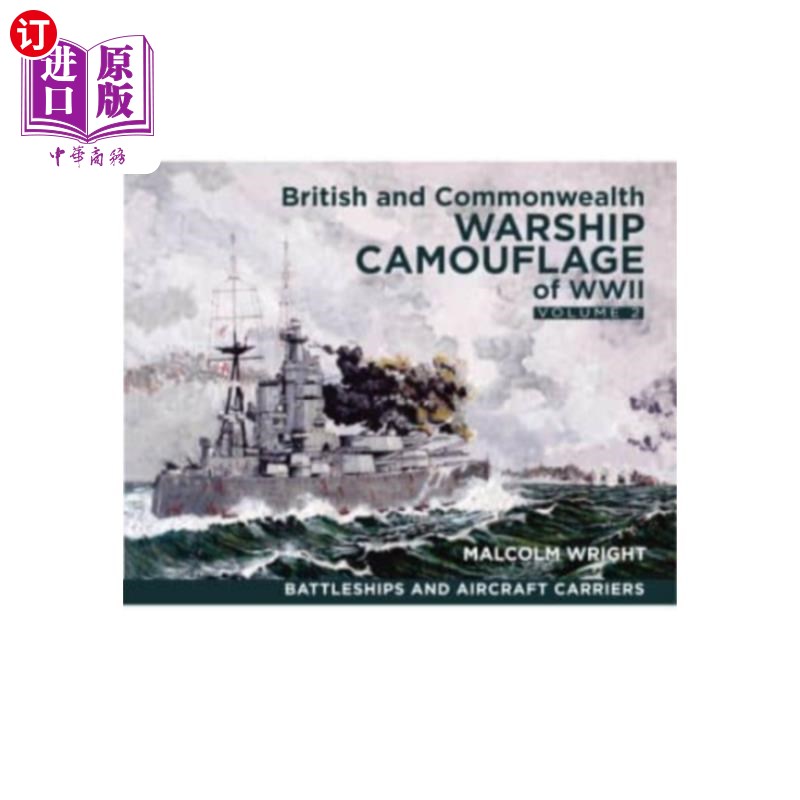海外直订British and Commonwealth Warship Camouflage of W... 二战英国和英联邦军舰的迷彩
