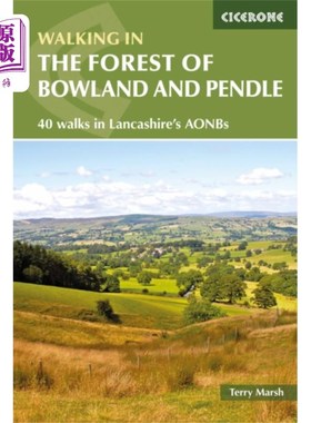 海外直订Walking in the Forest of Bowland and Pendle 漫步在鲍兰德和潘德尔的森林里