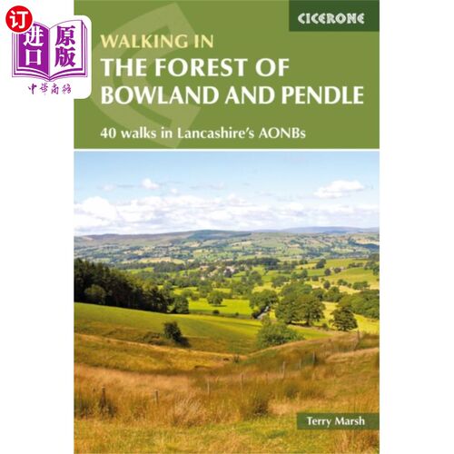 海外直订Walking in the Forest of Bowland and Pendle 漫步在鲍兰德和潘德尔的森林里