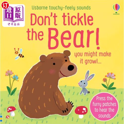 海外直订Don't Tickle the Bear! 不要挠熊!