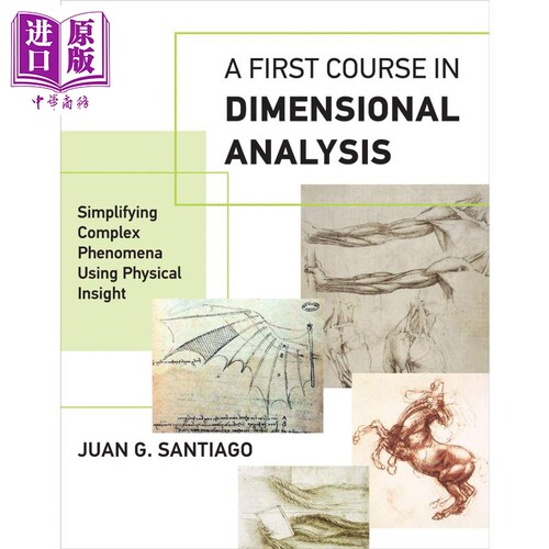 现货 A First Course in Dimensional Analysis英文原版量纲分析入门课程【中商原版】