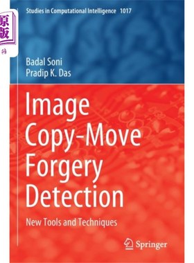 海外直订Image Copy-Move Forgery Detection 图像复制-移动伪造检测