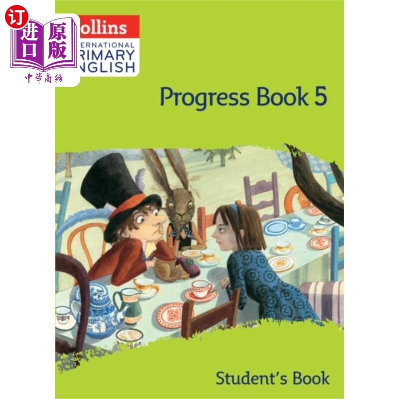 海外直订International Primary English Progress Book Stud... 《国际小学英语进步书》学生用书:第五阶段
