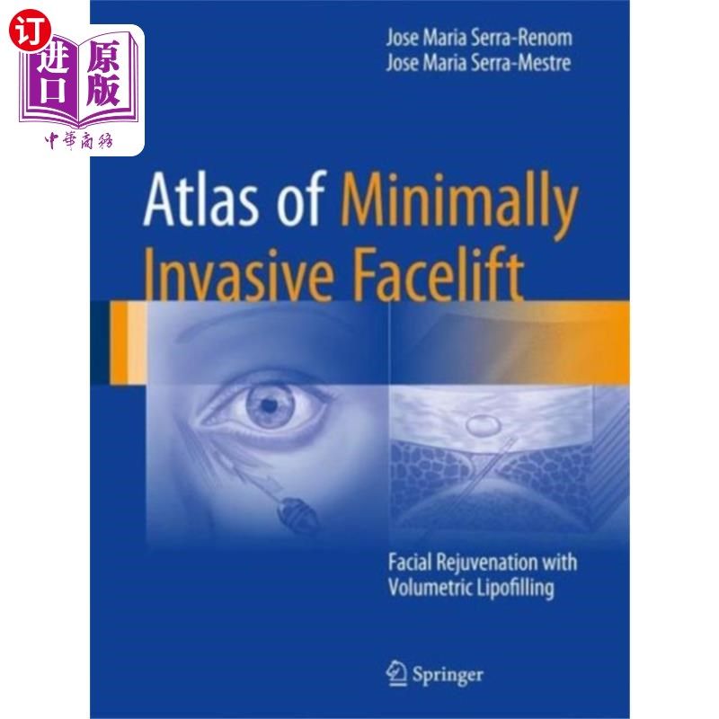海外直订医药图书Atlas of Minimally Invasive Facelift 微创面部拉皮图谱