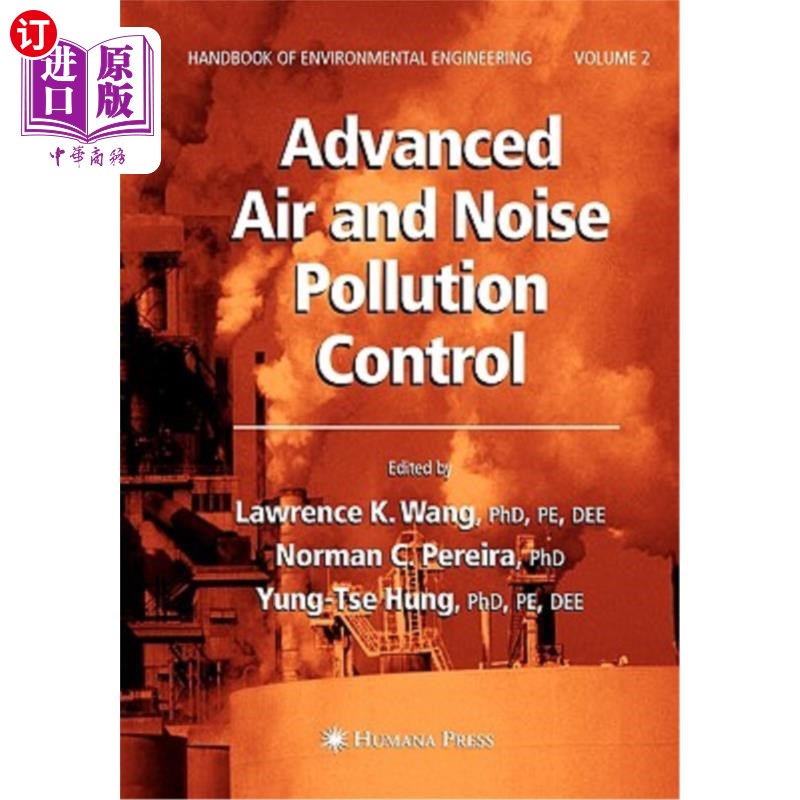 海外直订Advanced Air and Noise Pollution Control: Volume 2 先进的空气和噪音污染控制:第2卷