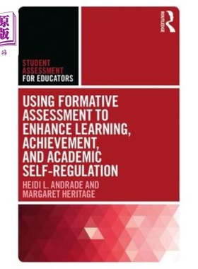 海外直订Using Formative Assessment to Enhance Learning, Achievement, and Academic Self-R 利用形成性评估提高学习、成