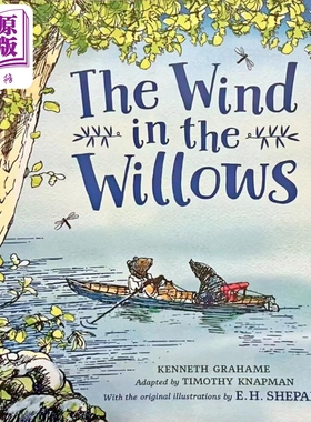 Wind in the Willows 谢泼德插画版 柳林风声 英文原版进口图书 经典儿童小初文学 故事图画书 精品童书读物【中商原版?