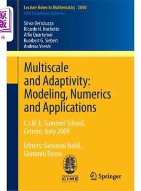 海外直订Multiscale and Adaptivity: Modeling, Numerics and Applications: C.I.M.E. Summer  多尺度和适应性：建模、数学