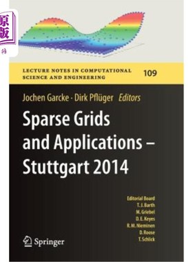 海外直订Sparse Grids and Applications - Stuttgart 2014 稀疏网格和应用——斯图加特2014
