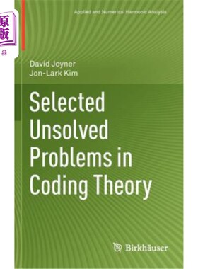 海外直订Selected Unsolved Problems in Coding Theory