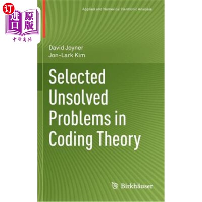 海外直订Selected Unsolved Problems in Coding Theory