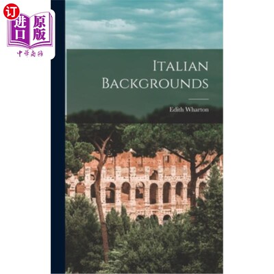 海外直订Italian Backgrounds 意大利的背景