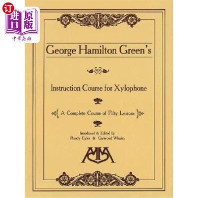 海外直订Instruction Course for Xylophone 木琴教学课程