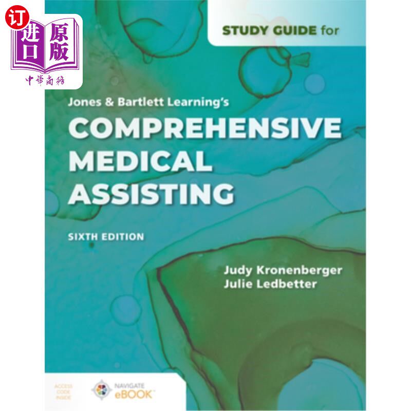海外直订医药图书Study Guide for Jones & Bartlett Learning's Comprehensive Medical Assisting 琼斯和巴特利特学习的综