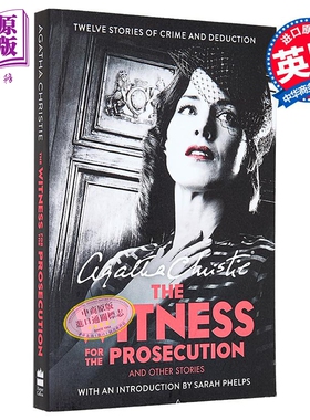 预售 控方证人 电影版 THE WITNESS FOR THE PROSECUTION Other Stories TV tie-in edition 英文原版 Agatha Christie【中商原版?