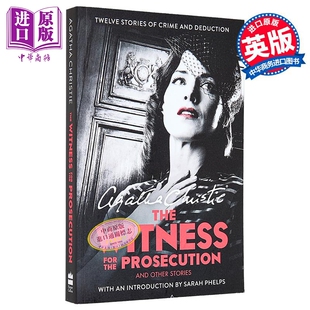 预售 Stories 英文原版 tie WITNESS PROSECUTION Christie 中商原版 THE FOR Other edition Agatha 电影版 控方证人