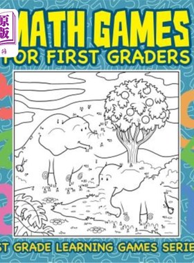 海外直订Math Games for First Graders: 1st Grade Learning Games Series 一年级数学游戏：一年级学习游戏系列