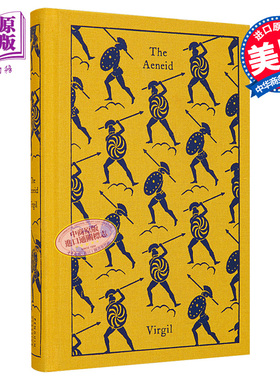 企鹅布纹布面系列 埃涅阿斯纪 The Aeneid 英文原版 Virgil 经典文学【中商原版】