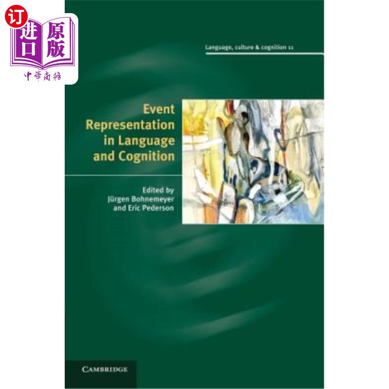 海外直订Event Representation in Language and Cognition 语言与认知中的事件表征