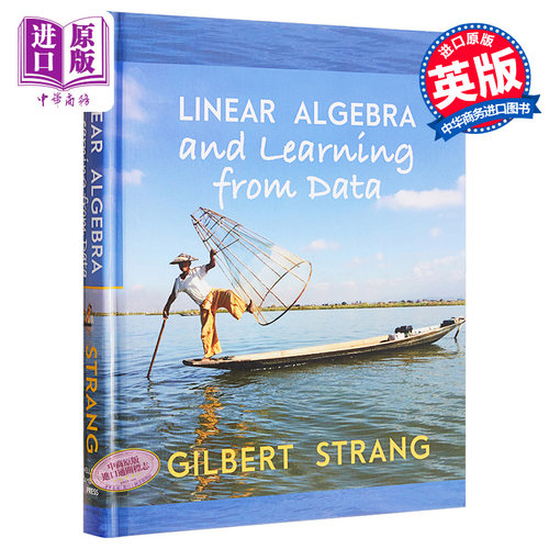 Linear Algebra and Learning from Data 英文原版 线性代数与数据习得 Gilbert Strang【中商原版】