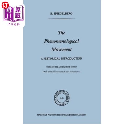 海外直订The Phenomenological Movement: A Historical Introduction 现象学运动:历史导论