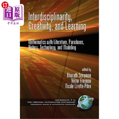 海外直订Interdisciplinarity, Creativity, and Learning: Mathematics with Literature, Para 跨学科、创造力和学习：数学