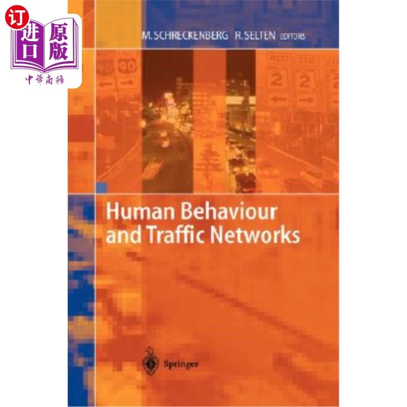 海外直订Human Behaviour and Traffic Networks 人类行为和交通