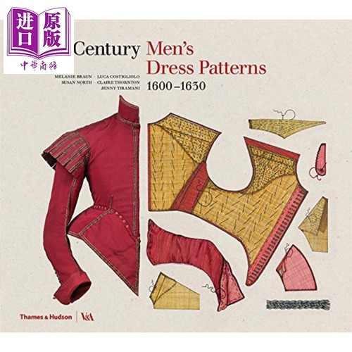 17th-Century Men's Dress Patterns 进口艺术 17世纪男子服饰图案 T&H【中商原版】