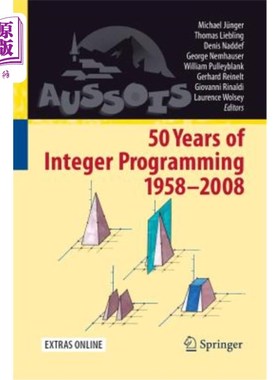 海外直订50 Years of Integer Programming 1958-2008: From the Early Years to the State-Of- 1958-2008年50年整数