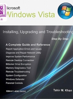 海外直订Microsoft Windows Vista: Installing, Upgrading, and Troubleshooting. Step By Ste Microsoft