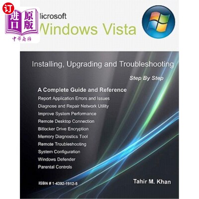 海外直订Microsoft Windows Vista: Installing, Upgrading, and Troubleshooting. Step By Ste Microsoft