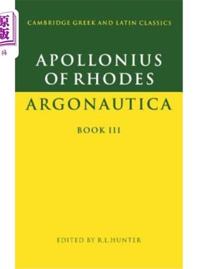 海外直订Apollonius of Rhodes 罗得的阿波罗尼