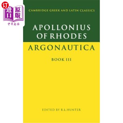 海外直订Apollonius of Rhodes 罗得的阿波罗尼