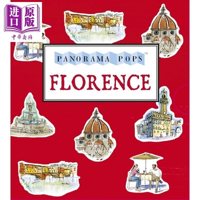 佛罗伦萨 Walker全景立体书系列 精美折叠插画 Florence Panorama Pops 英文原版 Sarah Maycock【中商原版】