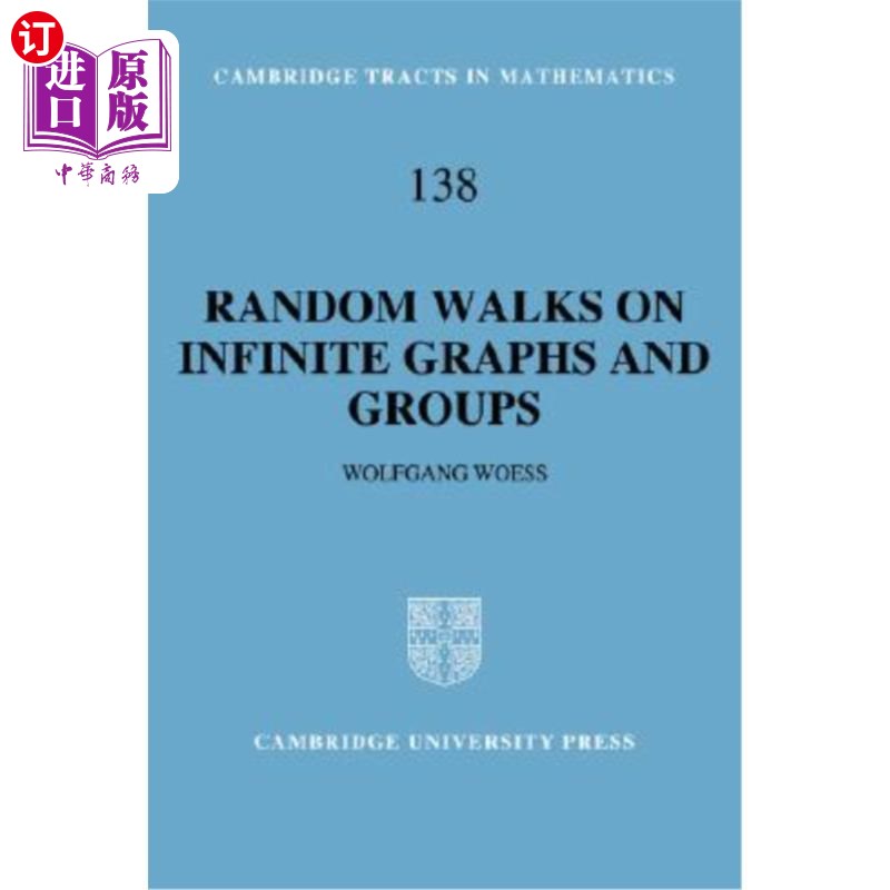 海外直订Random Walks on Infinite Graphs and Groups 无限图和群上的随机游动