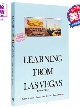 预售 Learning from Las Vegas 进口艺术 文丘里：向拉斯维加斯学习 艺术设计 建筑【中商原版】