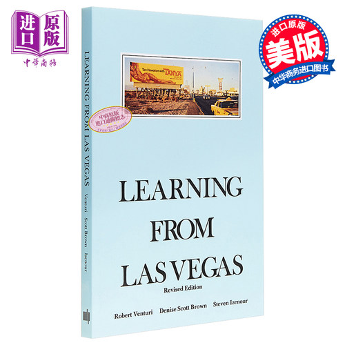 Learning from Las Vegas 进口艺术 文丘里：向拉斯维加斯学习 艺术设计 建筑【中商原版】