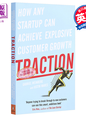【中商原版】牵引:创业如何快速吸引客户 英文原版 英文版 Traction: How Any Startup Can Achieve 创业参考 经济金融