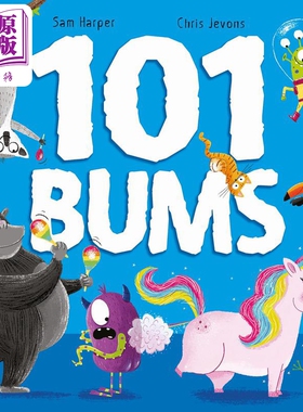 现货 101个流浪汉 Chris Jevons 101 Bums 英文原版 儿童绘本 搞笑幽默故事图画书 亲子童书绘本 进口儿童读物【中商原版】