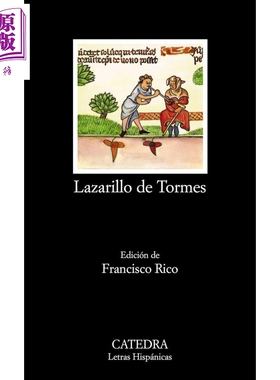 【西版牙文版】小癞子 西语流浪汉小说 Lazarillo de Tormes 西语原版 Anonimo 黑色幽默 冒险流浪旅程【中商原版】