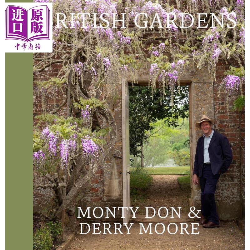 预售 英国花园 BBC2纪录片 英文原版 British Gardens Monty Don【中商原版】