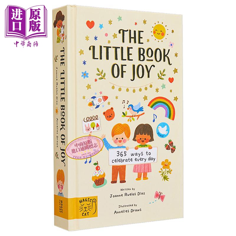 Annelies Draws 365天的幸福小事 365 Ways to Celebrate Every Day每一天值得庆祝的事 儿童绘本图画书 英文原版【中商原版?