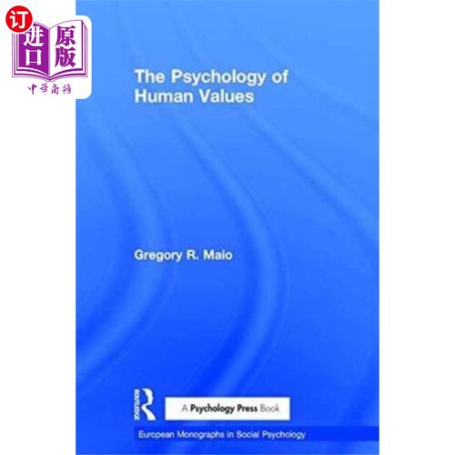 海外直订Psychology of Human Values 人的价值心理学