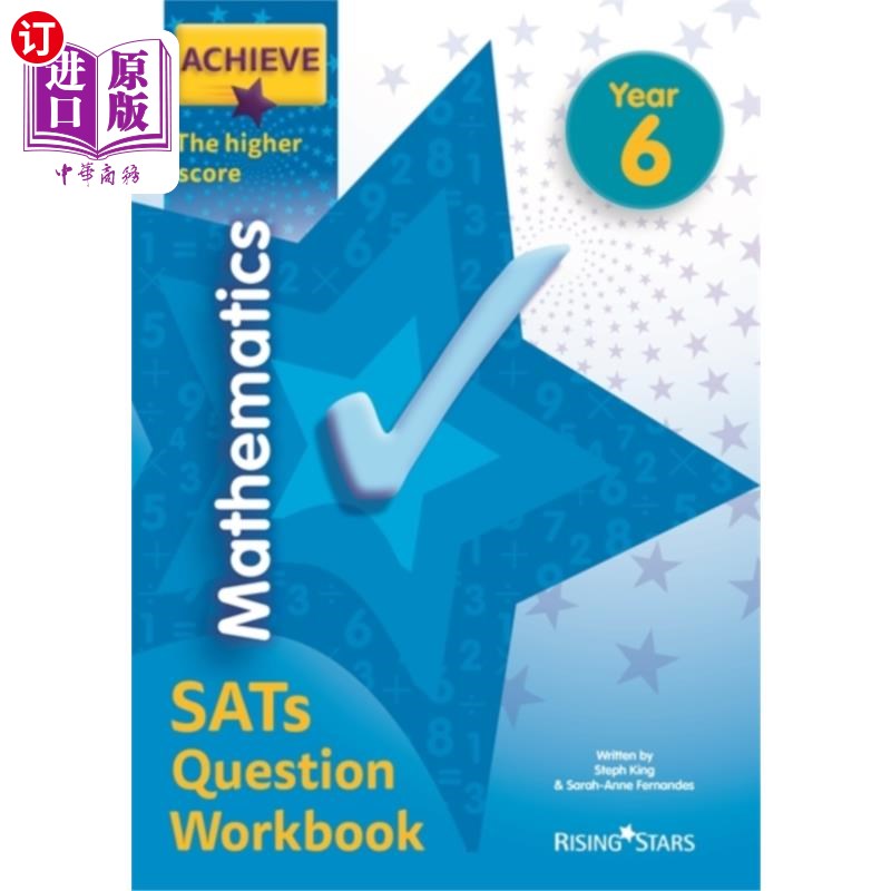 海外直订Achieve Maths Question Workbook Higher (SATs) 高级数学试题练习册(sat)