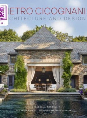 海外直订Pietro Cicognani: Architecture and Design Pietro Cicognani:建筑与设计