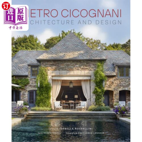 海外直订Pietro Cicognani: Architecture and Design Pietro Cicognani:建筑与设计