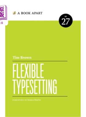 海外直订Flexible Typesetting 灵活的排版