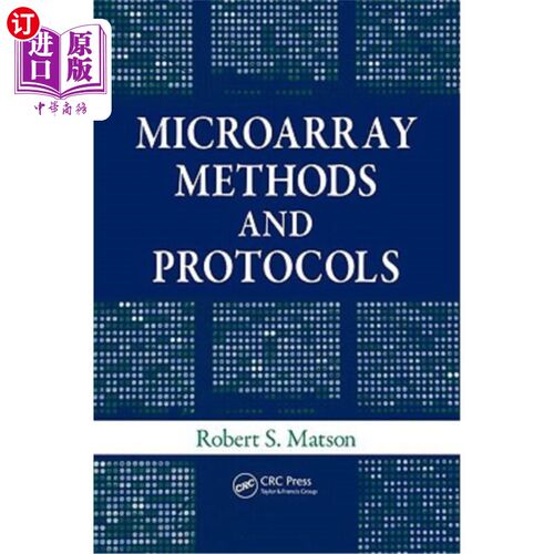海外直订Microarray Methods and Protocols 微阵列方法和协议